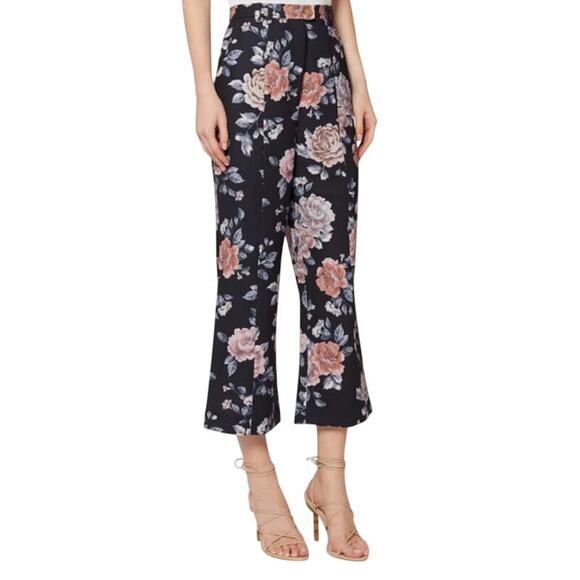 Keepsake the Label Pants - NWOT Keepsake the Label Atomic Floral Cropped Pants Black - XS